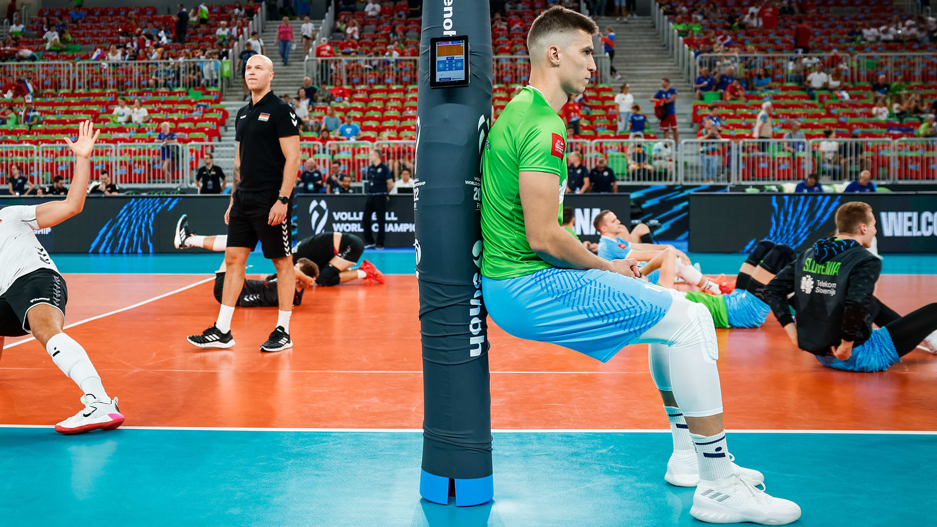 Can you play volleyball when you feel sick?